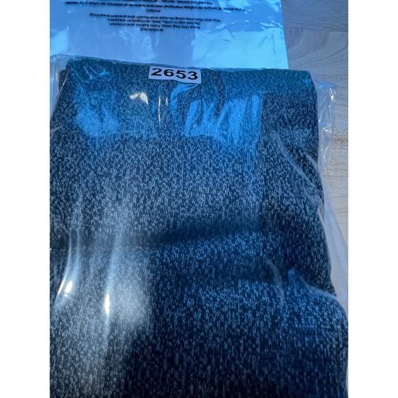 Soho Long Open Duster Cardigan Black and Gray Speckled Size Small JL - Picture 10 of 10